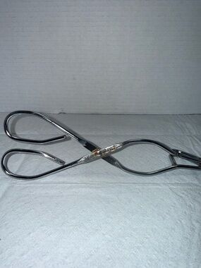 Ekco vintage angled scissors tongs